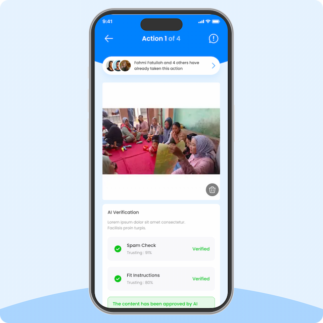 AI + Trust & Safety Verification