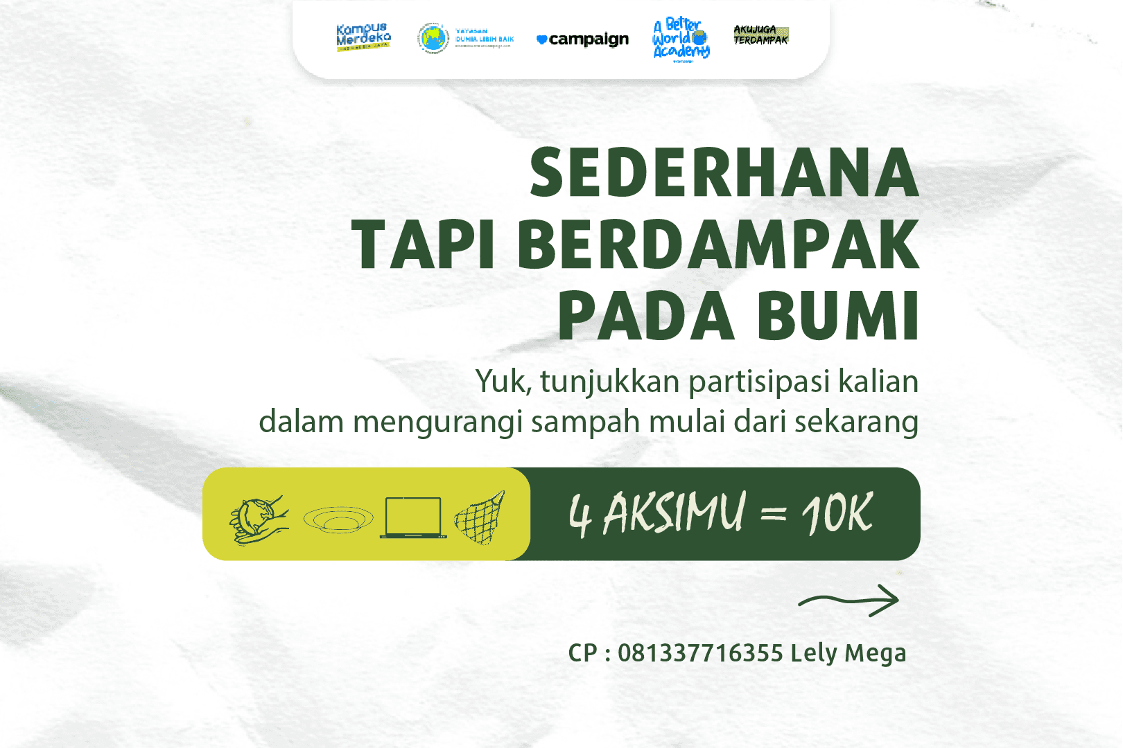 KurangiSampahSekarang cover